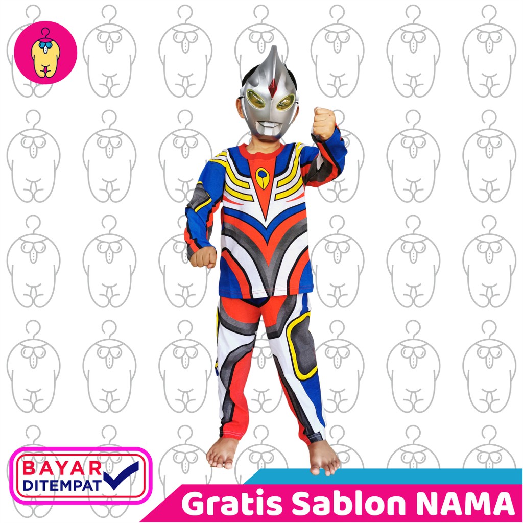 Kostum Anak Ultraman Gaia