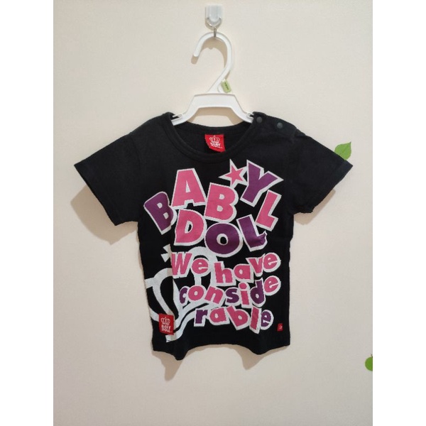 Kaos T-shirt - Baby doll (brand jepang) - unisex