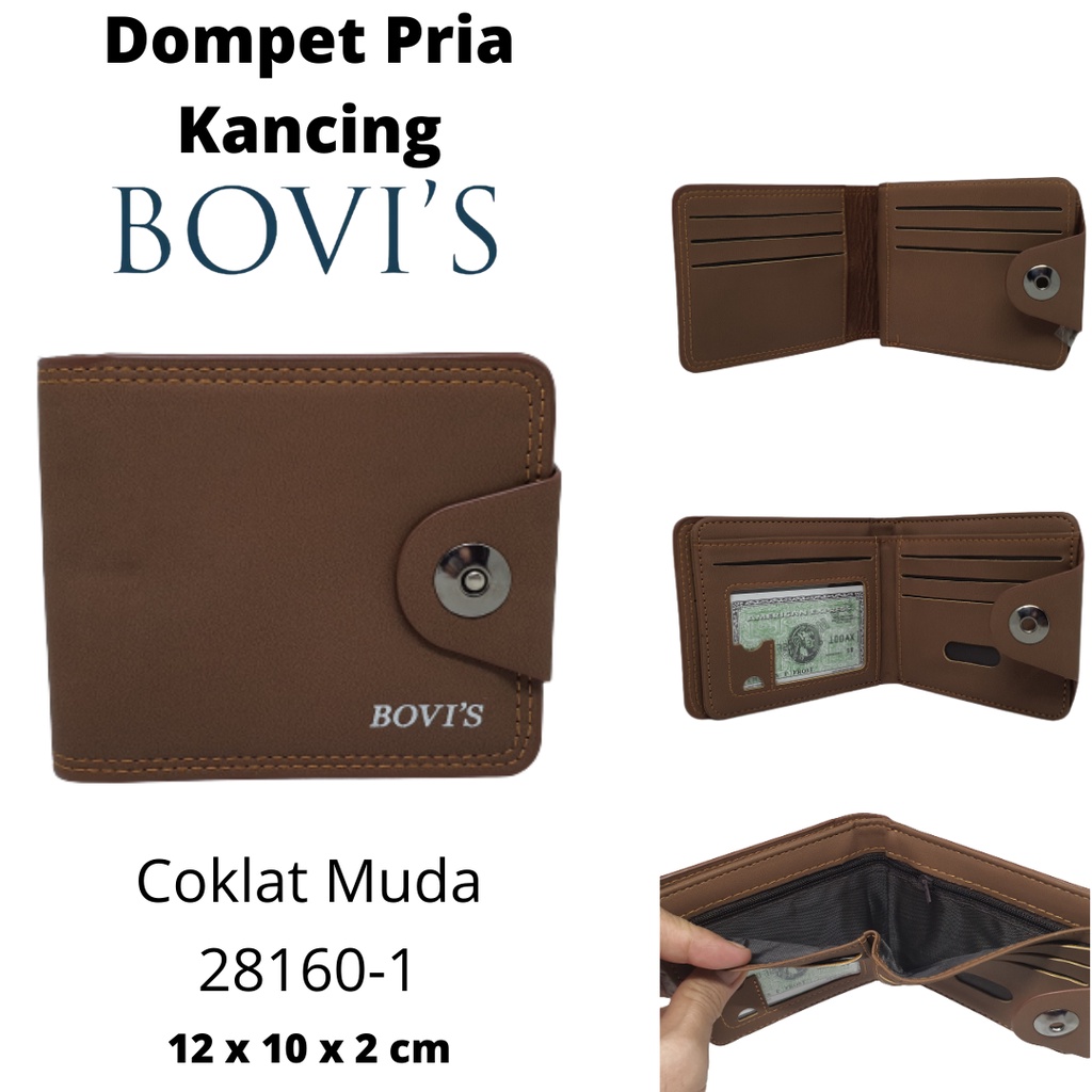 Dompet Pria Dompet Lipat | Dompet Laki Laki Model Kancing Magnet Terbaru Keren Murah | (28160-1)