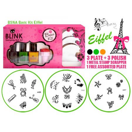 BLINK STAMPING NAIL ART BASIC KIT EIFFEL