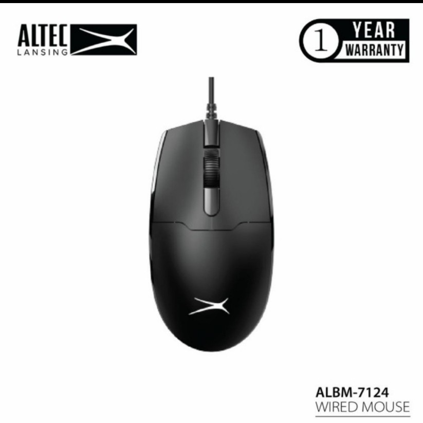 ALBM7124 ALTEC LANSING MOUSE Wired USB - ALBM 7124 Kabel