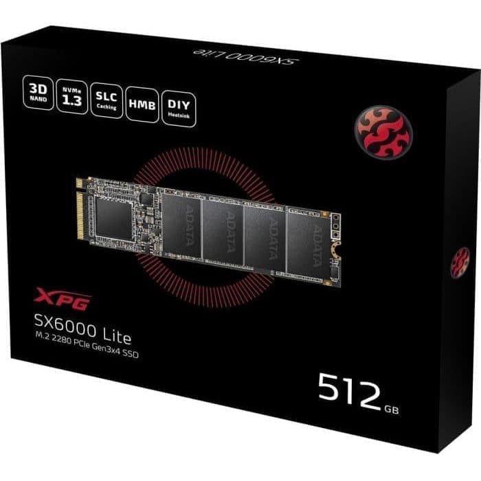 ADATA SSD XPG SX6000 LITE 512GB SX6000LITE 512 GB NVME M2