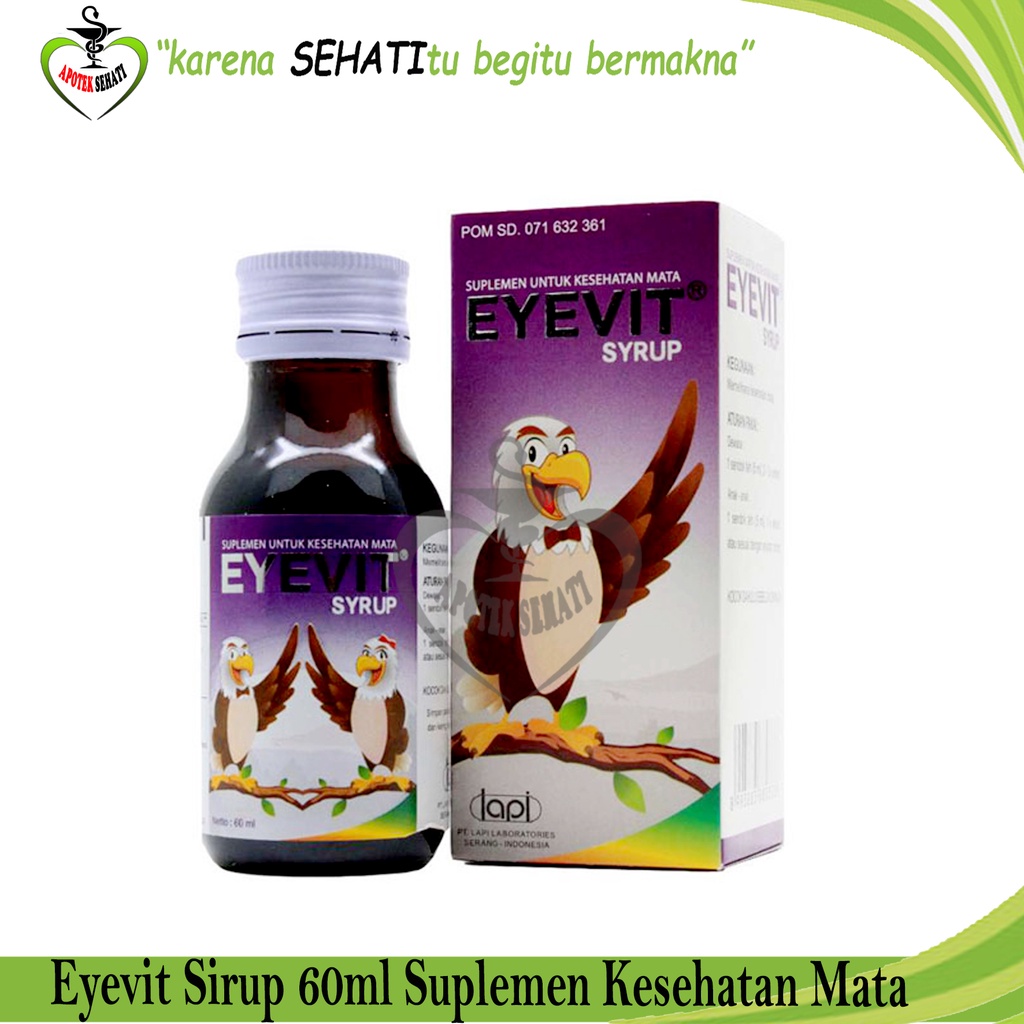 EYEVIT SIRUP 60ML SUPLEMEN KESEHATAN MATA