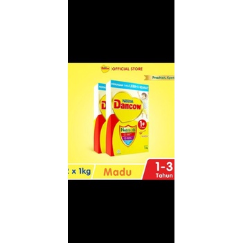 susu Dancow 1+ 1-3tahun . 2x1kg