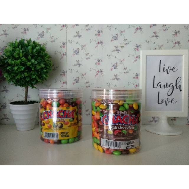 

Coklat chaca / delfi chaca in jar coklat chamilk Delfi chaca kacang