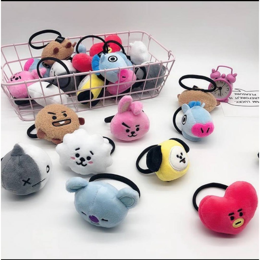 [COD] Ikat Rambut BTS BT21 KPOP Bangtan Boys/ Kuncir Kunciran BTS BT21