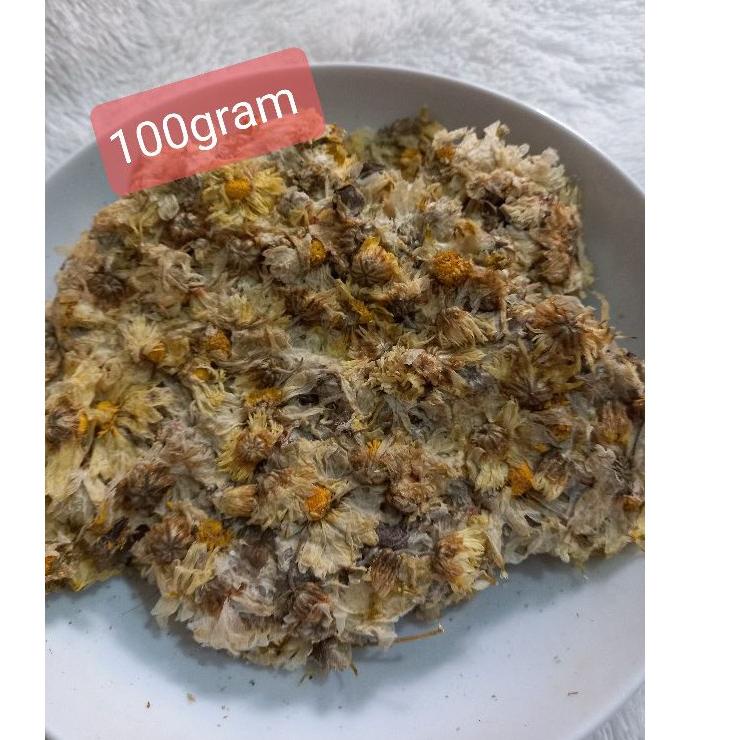 

KODEK0w0V--Teh Kembang 100gram/ Chrysanthemum/ Teh kembang Asli Bunga