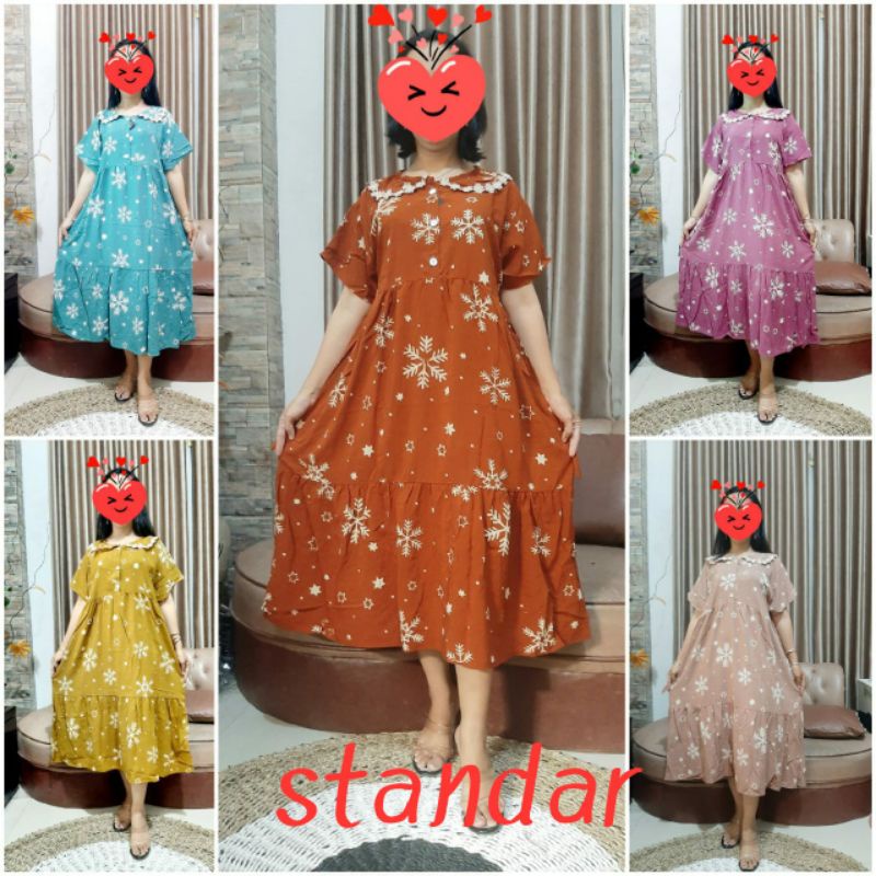 DASTER HARIAN CANTIK Bhn Rayon shantung tebal | Sale/Promo bs ecer|Gercep barang terbatas|Oshin Gros