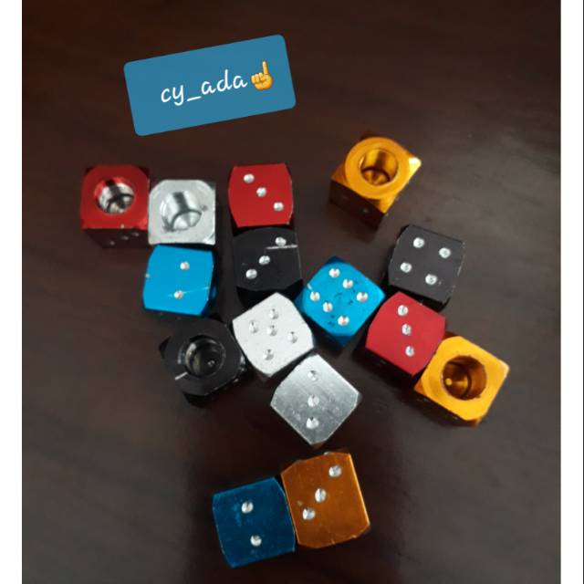 Tutup Pentil Ban Sepeda Dadu