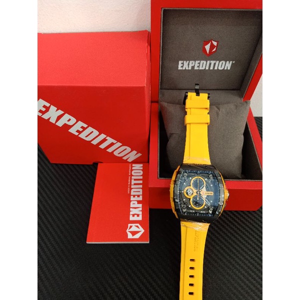 JAM TANGAN EXPEDITION E6782 PRIA / E 6782 RUBBER / 6782 FKM