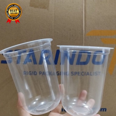 Gelas Oval Starindo | Gelas Oval | Gelas Cup Oval Oz 14 16 18
