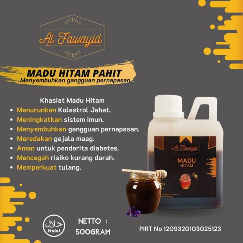 

DSM healthy madu hitam al fawayid