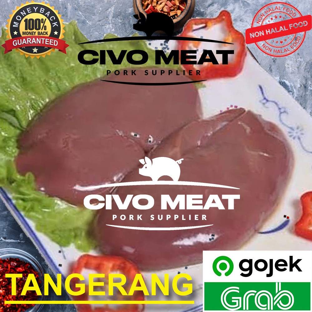 

Ginjal babi mentah 1pasang (2pcs)