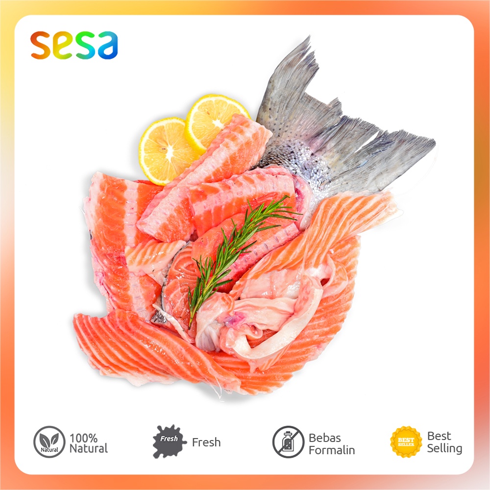 Bone &amp; Belly Salmon Trout Fresh 500 g