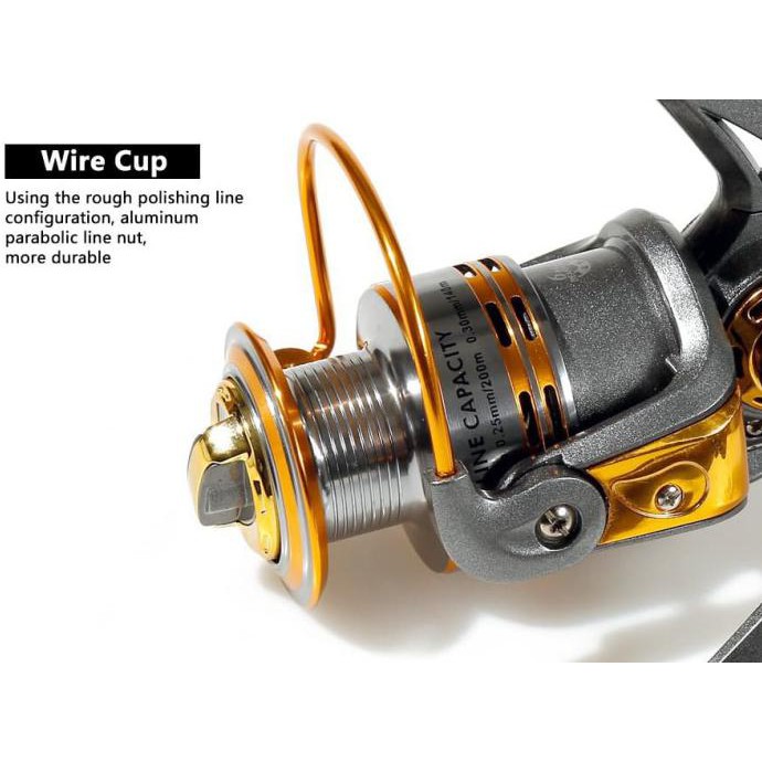 Reel Pancing Metal Debao Db3000A 10 Ball Bearing