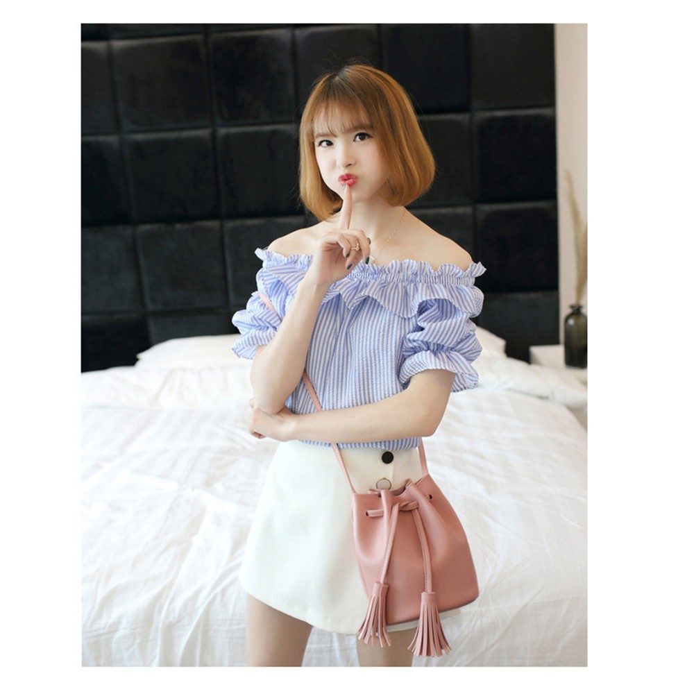 RG Bucket Bag Tas Serut Selempang Promo Murah (A06)