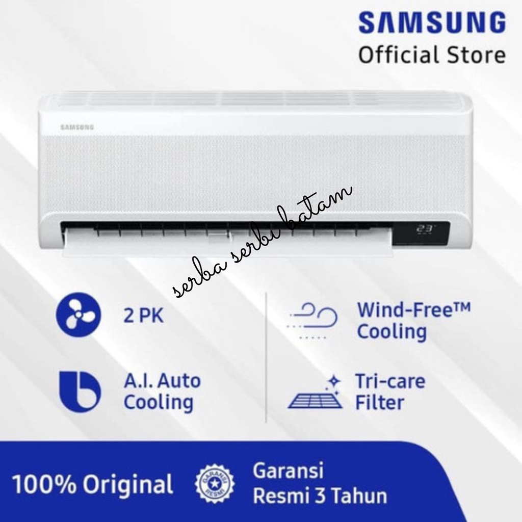 AC SAMSUNG 2PK AR18TYEAEWKNSE INVERTER WIND FREE batam