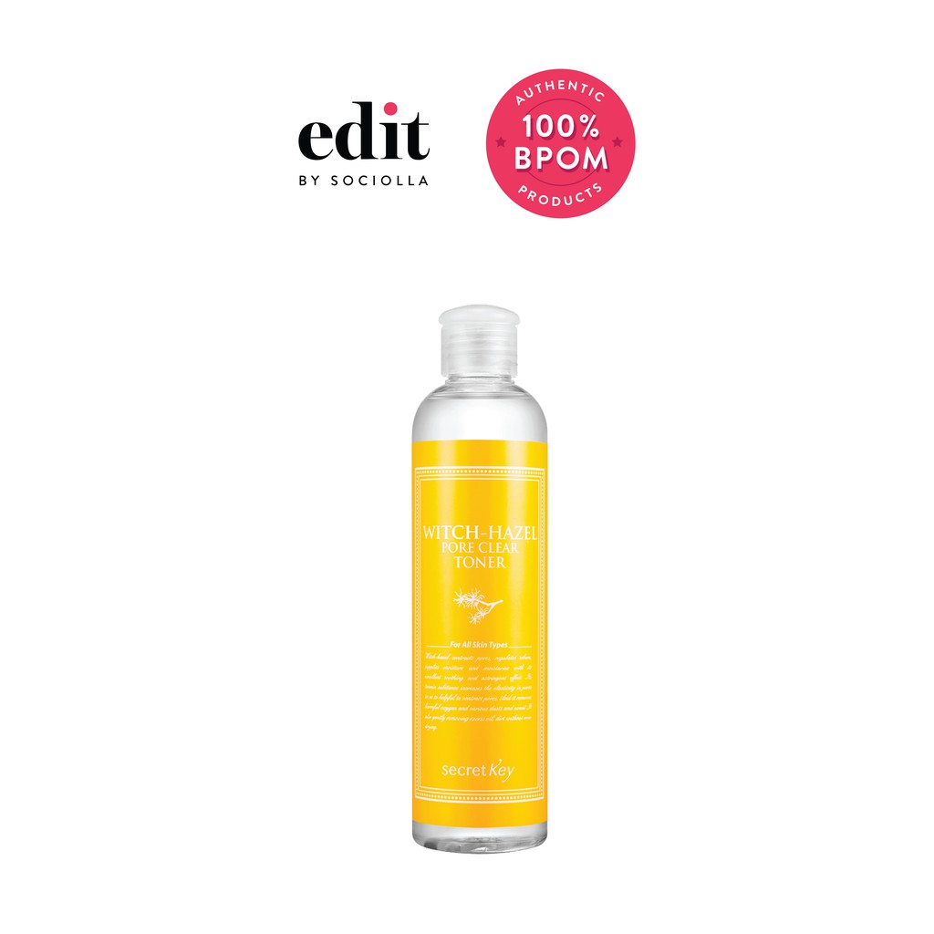 

Secret Key Witchhazel Pore Clear Toner Edit by Sociolla
