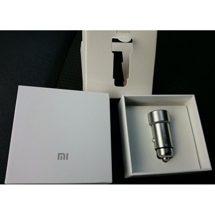 (OROGINAL) Xiaomi Mi Car Charger Dual USB Fast Charging QC 3.0