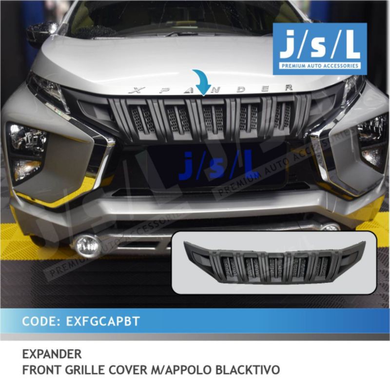 grill Apollo mobil Xpander / front grill cover m/ Apollo Merah Hitam Chrome Hitam jsl