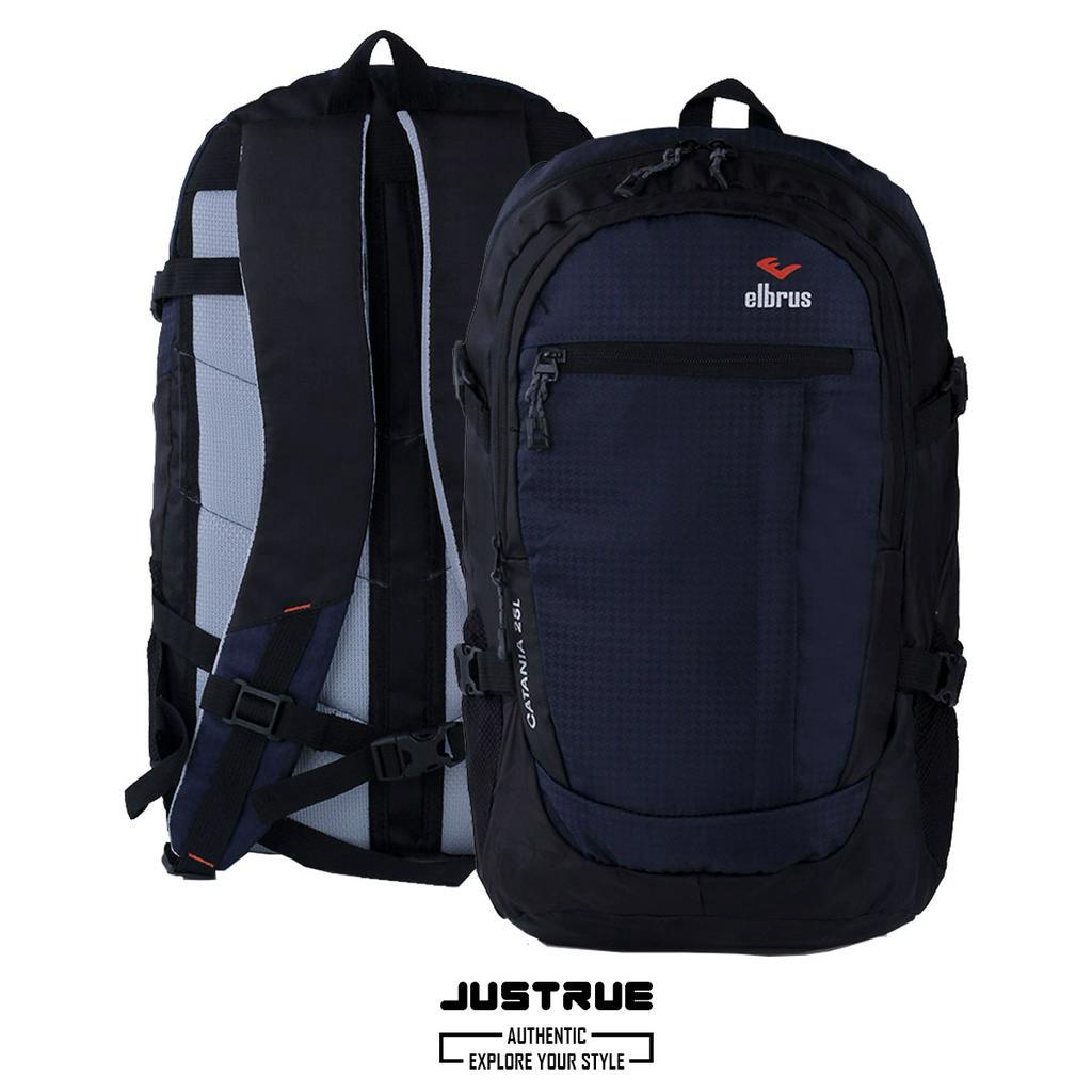 Justrue Ransel Pria Original 100% Backpack Sekolah Kuliah 155