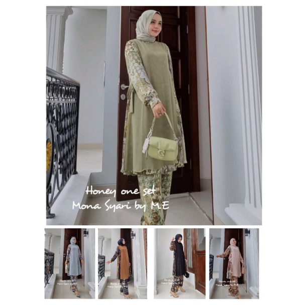 HONEY ONE SET By MONA SYAR'I