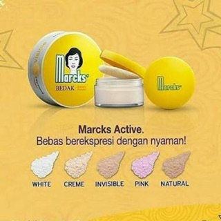 Marcks Bedak Beauty Powder 40G  Shopee Indonesia
