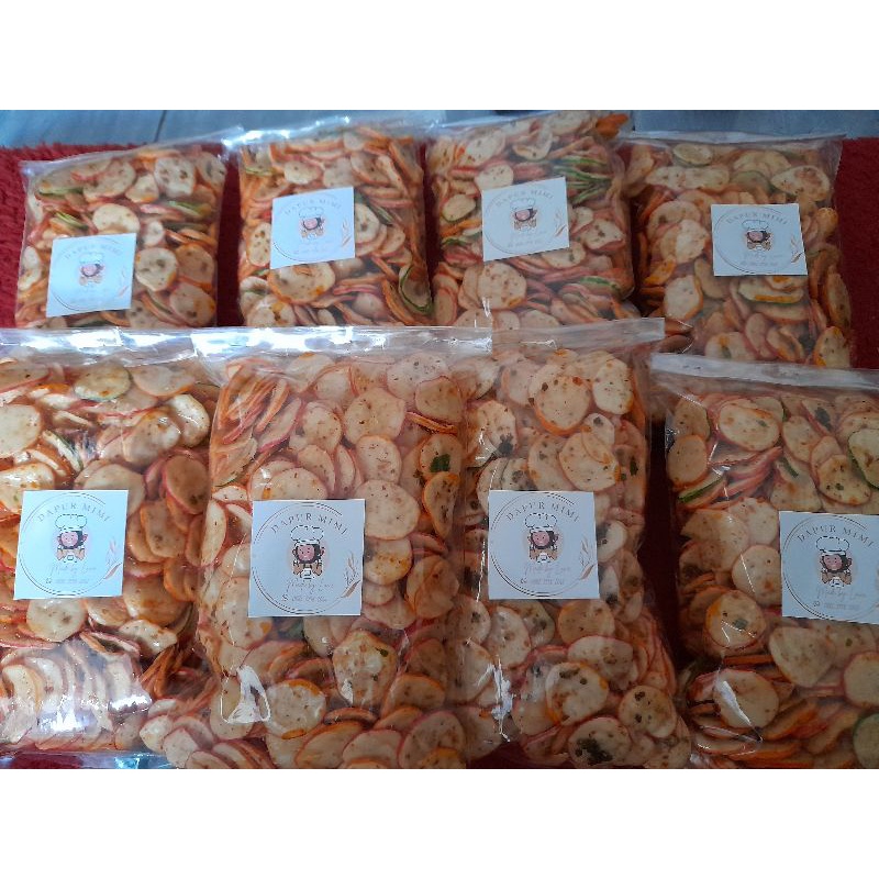 

Kerupuk seblak kering Bandung