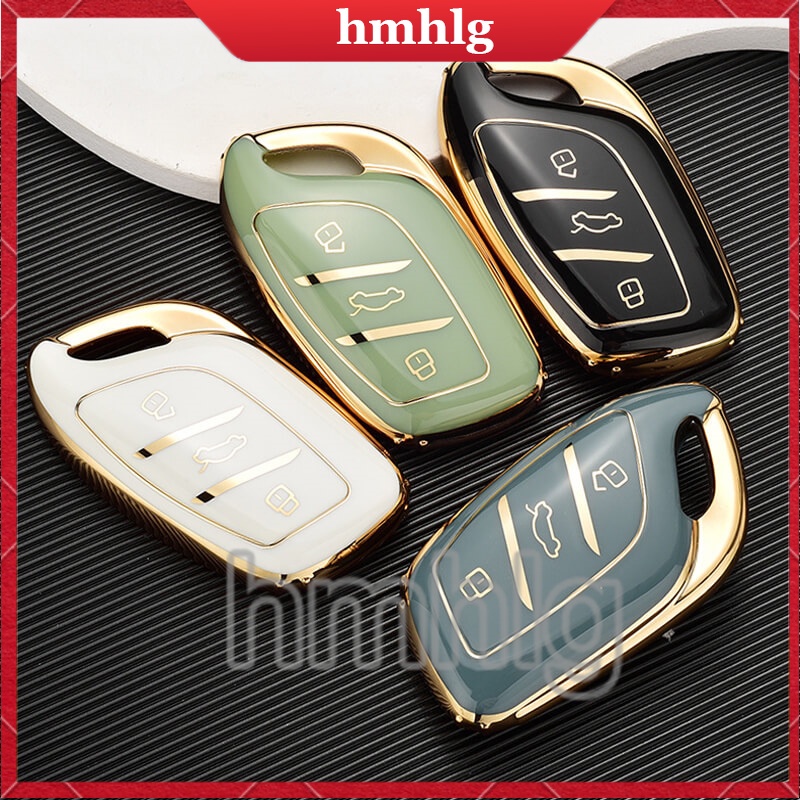 Case Cover Pelindung Kunci Mobil Keyless Bahan TPU Untuk MG6 Mg ZS Hsezs MG5 GT HS GS Keychain