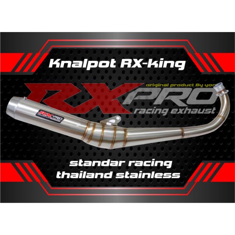 knalpot standar racing Thailand rx king Rxpro racing