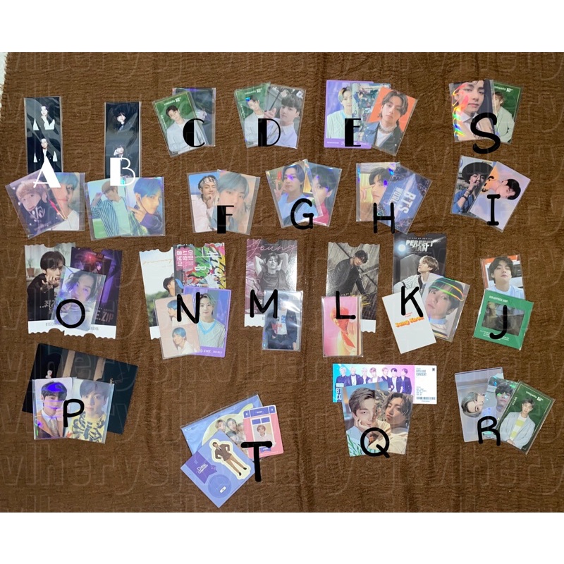 photocard Taehyung Jungkook PC taekook PC HOLO mcb taehyung pc lights japan jp jungkook winpack wint