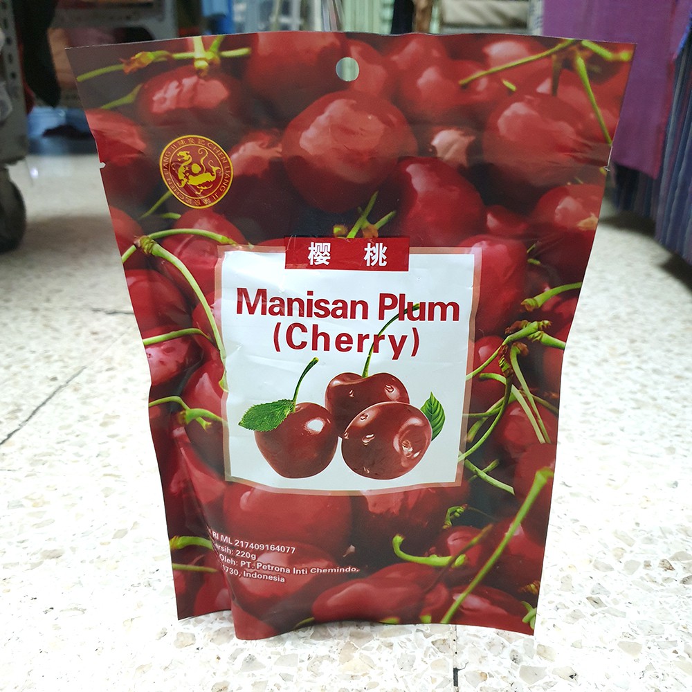 

Manisan Buah Plum Rasa Cherry