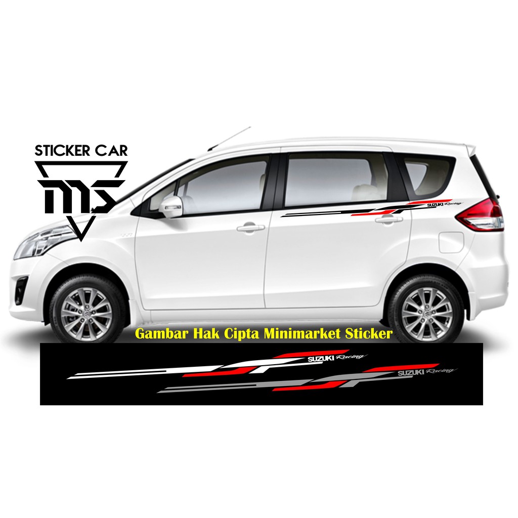 Sticker Mobil Suzuki Ertiga Wagon R Swife Baleno Estilo Shopee Indonesia