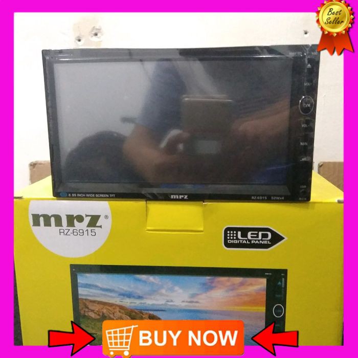 Head Unit Double Din MRZ seri RZ-6915 millorink support MP4 audio TERMURAH