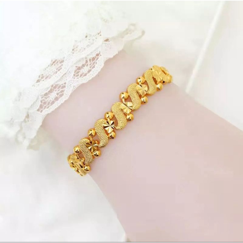 Gelang tangan bangkok emas 206