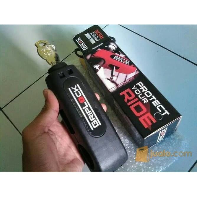 BAROKAH GAMIS PREMIUM GRIPLOCK HANDLE bukan CAPSLOCK kunci pengaman handle motor anti maling grip lock