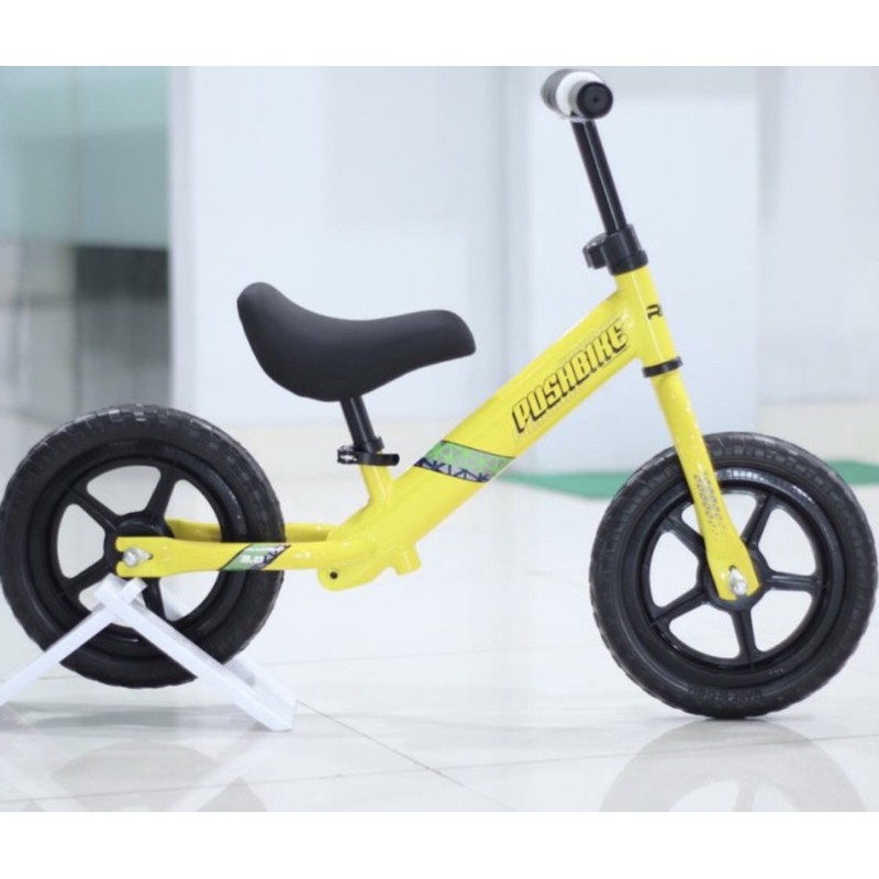 Pushbike Element 3.0 Eva RMB Push Bike Sepeda anak balita keseimbangan tanpa pedal SNI garansi COD-Kuning
