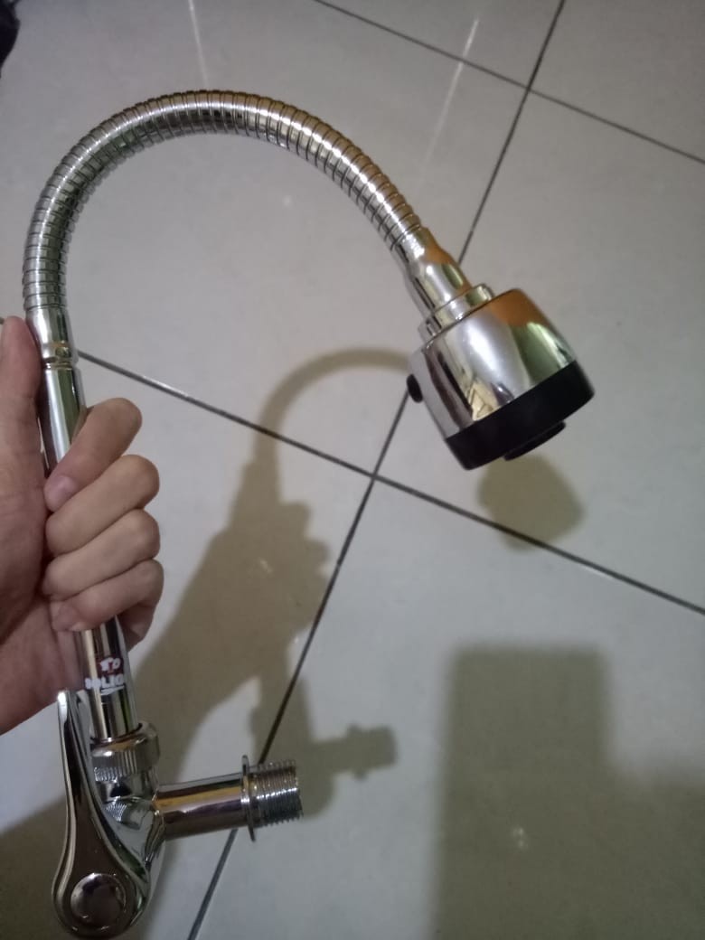 Keran Sink / Keran Angsa Flexibel Medium 1/2 Engkol