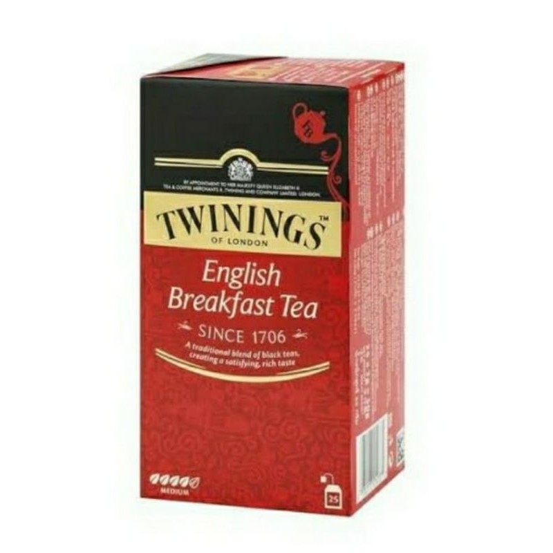 

Twinings English Breakfast Tea 25s