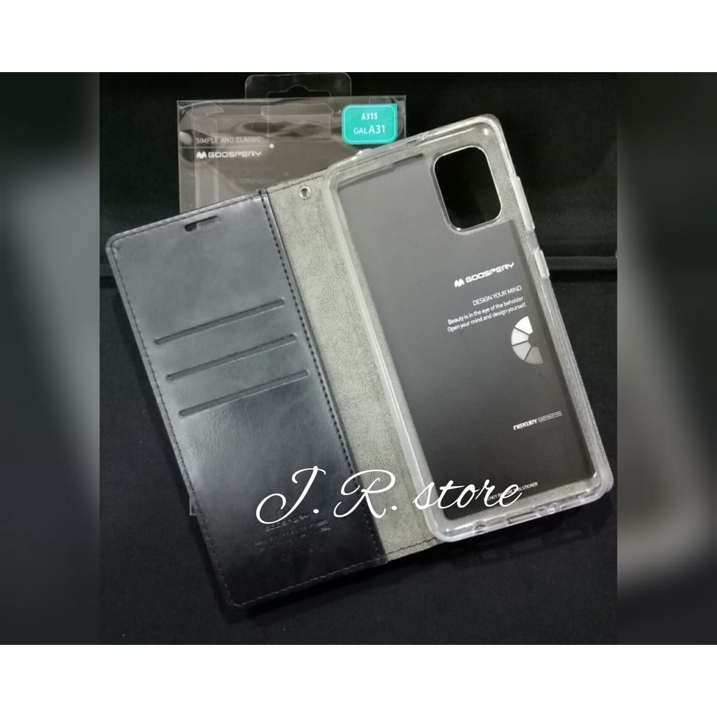 LEATHER Flip Case Premium SAMSUNG A31