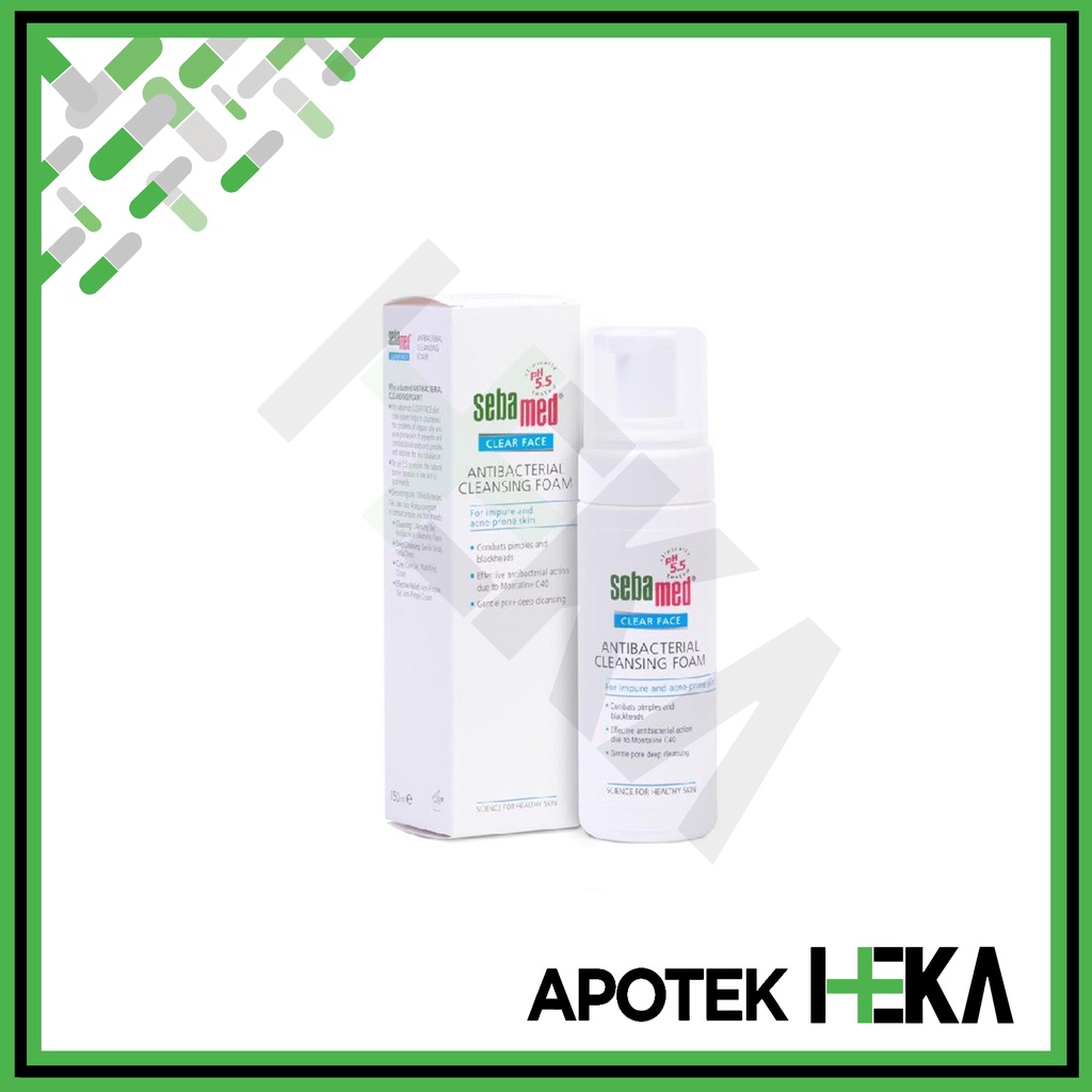 Sebamed Clear Face Antibacterial Cleansing Foam 150 ml (SEMARANG)