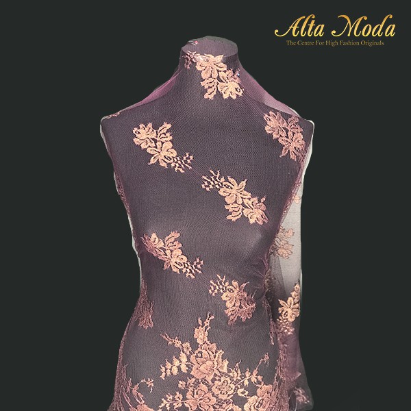 

Alta Moda Brokat Perancis Desain Serong