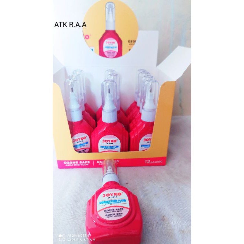 

TIPE-X JOYKO JK-101A/ Tip Ex CAIR/CORERCTION FLUID /TIPE-X MURAH