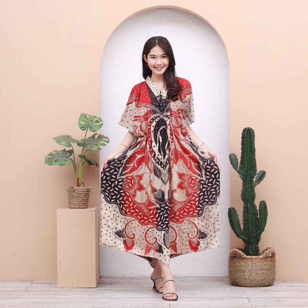 Longdress Kelelawar SAKINAH PREMIUM QUALITY - DASTER BATIK By Batik Prass