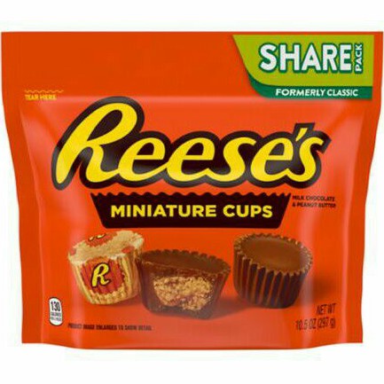 

REESE'S PEANUTS BUTTER CUPS 297 gr