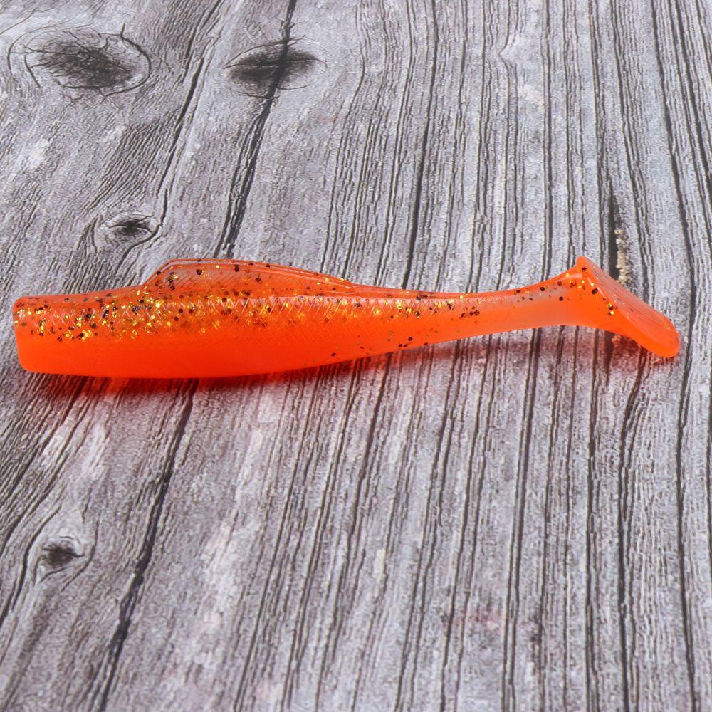 Nanas 6pcs/lot Umpan Cacing Pancing High Quaility Double Color Swim 8cm/4.8g Capuchin Maggot