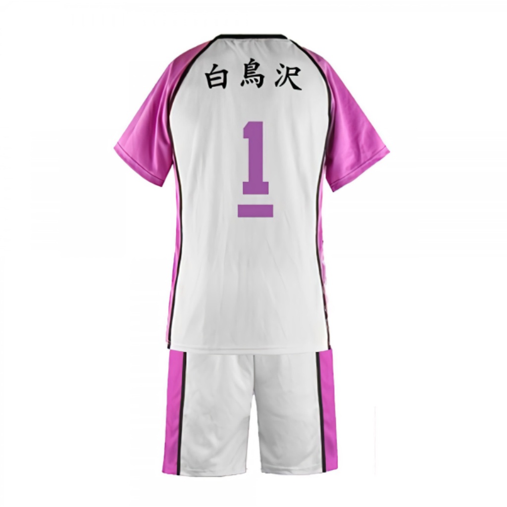 Jersey Shiratorizawa Set Anime Manga Haikyuu