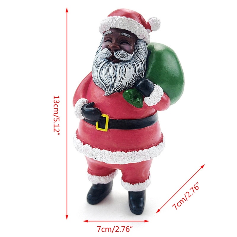 Figure Desain Kartun Santa Natal Untuk Dekorasi Desktop Sekolah Dan Kantor