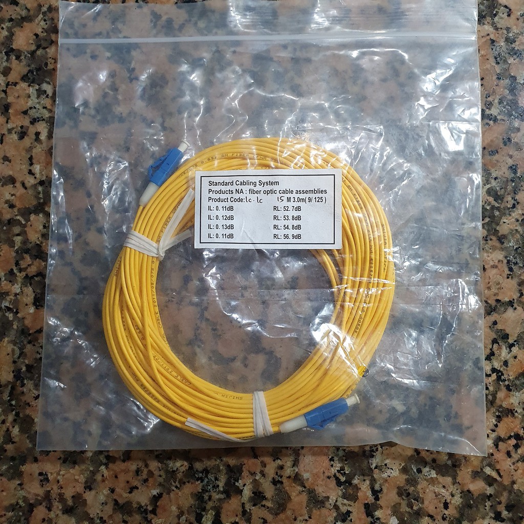 Patchcord 15m LC.PC - LC.PC  Patch Cord Fiber Optic Patchcore Simplex