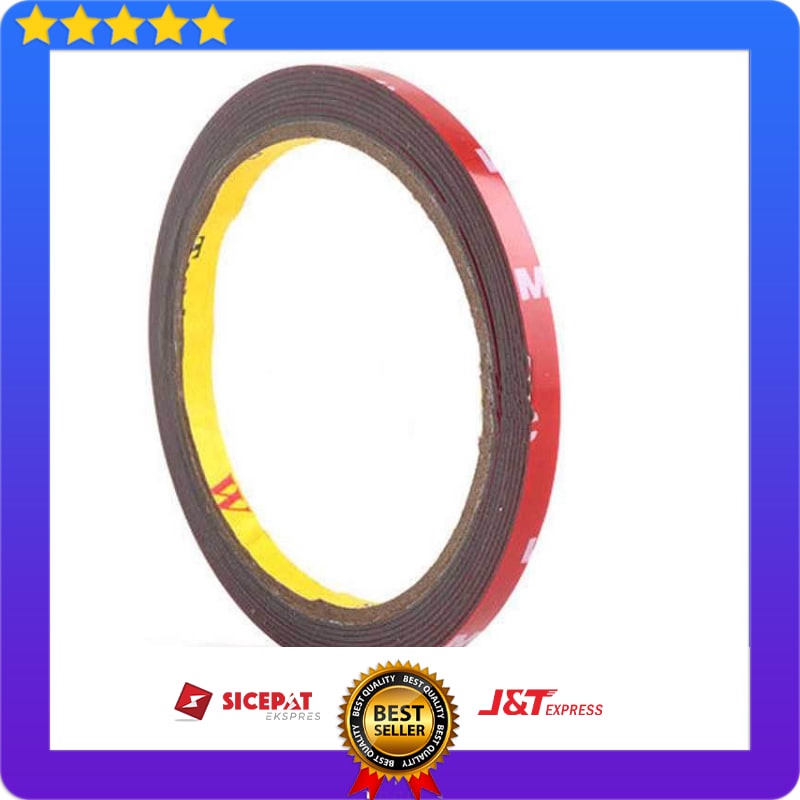 

Selotip Double Tape Acrylic 3m x 8mm Lakban
